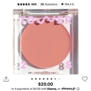 Tower 28 Beach Please Lip + Cheek Cream Blush - Magic Hour